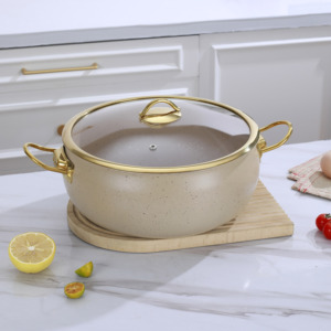 Wholesale 12-Piece Stainless Steel Cookware <strong>Set</strong> with Glass Lids Non-stick Kitchen Utensils Induction <strong>Cooking</strong> Pots Pans - Product Image 4