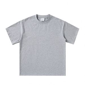 High Quality 305gsm Heavyweight Cotton Breathable Men's <b>T</b>-<b>Shirts</b> Custom Printing Logo Solid Color Mens Plain <b>T</b> <b>Shirt</b> - Product Image 3