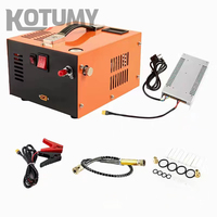 Compresseur 300W PCP Pompe submersible haute pression 300bar avec source d'alimentation AC/gaz Carabine à air comprimé Voiture Autres applications