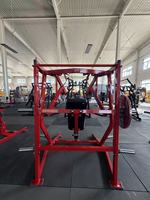Machines de musculation professionnelles en acier pour la musculation en salle de sport, à charge par disques, presse pectorale inclinée isolatérale pour l'exercice sportif