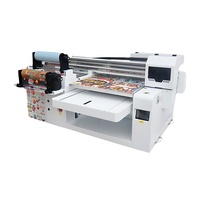 Imprimante UV polyvalente 6060 6090 à rouleau gauche et plat droit pour bouteilles isothermes, bouteilles de vin, acrylique, PVC et étiquettes en cristal