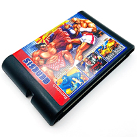 Cartouche de jeu 196 en 1 pour console de jeu vidéo Megadrive Genesis, certifiée CE/FCC en anglais