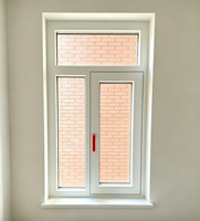 Project Outward Open Aluminum Casement Window Double Glazed Windproof Dustproof