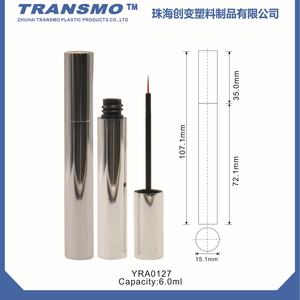 Envase Personalizado con Logotipo para Suero de Pestañas de 6 ml, Tubo Redondo Vacío para Brillo Labial, Tubos para Rímel, Envase para Delineador de Ojos con Pincel - Product Image 3