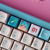 Clavier mécanique LED avec impression UV de logo personnalisé, clé de décompression en acrylique, outil anti-stress, prix fixe