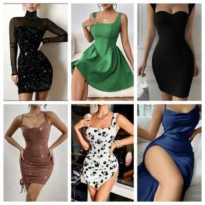 Robes décontractées pour femmes 2025, t-shirts, emballage mixte, livraison aléatoire, vêtements en stock - Product Image 3