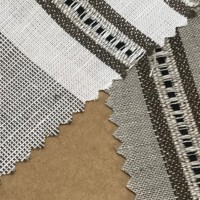 Hochwertiger Hautfreundlicher 55% Leinen 45% Viskose Stoff 169GSM 138CM Leinen-Viskose-Mischgewebe für Kleidung und Bekleidung