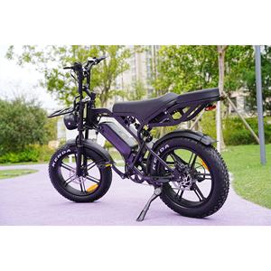 Bicicleta Eléctrica Retro Zerogo Fat Bike <span class=keywords><strong>Ibike</strong></span>, Piezas para Bicicleta Eléctrica Urbana, Cuadro para Fatbike V20 Pro, Bicicleta Eléctrica para Hombre, Almacén en el Extranjero - Product Image 2