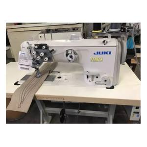 Nouvelle machine à coudre à point noué à double aiguille Juki LU-2860 à entraînement composé, à axe vertical, à grand crochet, équipée d'un <span class=keywords><strong>bras</strong></span> semi-long. - Product Image 1
