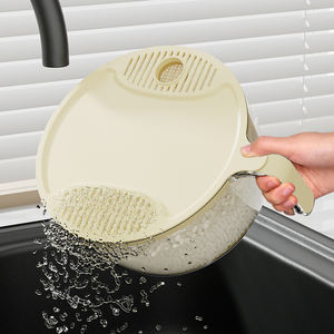 UFORU çok fonksiyonlu mutfak saklama kapları sebze meyve pirinç plastik boşaltma sepeti buzdolabı için kapaklı - Product Image 1