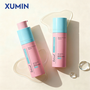 Botella de Plástico Recargable de Lujo sin Aire, 15ml 30ml 50ml, Blanca Esmerilada, Envase con Bomba para Lociones Cosméticas y Sueros - Product Image 1