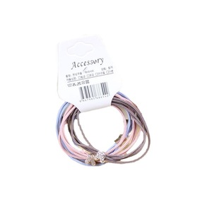 Coleteros de Estilo Coreano con Pedrería, Alta Elasticidad, Nailon, para Uso Diario, Accesorio para el Cabello, Colores Variados - Product Image 5