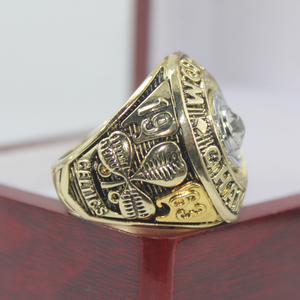 Bague de championnat <span class=keywords><strong>celtique</strong></span> 1963 personnalisée en gros Collection de fans rétro commémorative en alliage plaqué argent 925 cristal strass hanche - Product Image 2