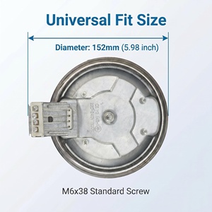 Elemento Calefactor Eléctrico de Hierro Fundido de Alta Potencia 1000W 152mm, Placa Calefactora Duradera para Cocina, Repuestos OEM - Product Image 2