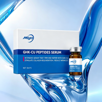 Sérum de repousse des cheveux GHK-CU Blue Copper, renforce les racines des cheveux, active les follicules pileux, fabrication sur mesure OEM, vente en gros en usine