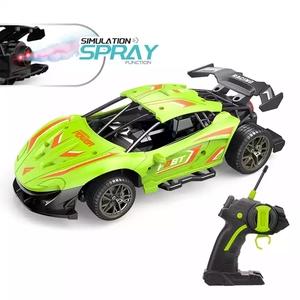 Mini giocattoli radiocomandati in plastica ricaricabile a 4 canali in plastica per auto Spray Drift RC Racing Car Kar per bambini - Product Image 5