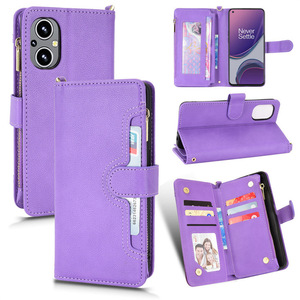 เคสกระเป๋าหนังพียูแบบซิปห่อ,สำหรับ <span class=keywords><strong>OPPO</strong></span> <span class=keywords><strong>A96</strong></span> 5G /<span class=keywords><strong>Oppo</strong></span> Reno 7Z 5G - Product Image 1