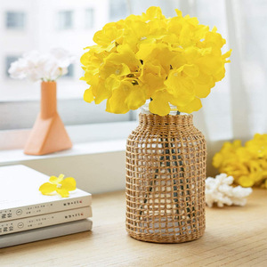 清仓折扣绣球花人造花头茎逼真触感适合婚礼圣诞布置持久3-5年 - Product Image 3