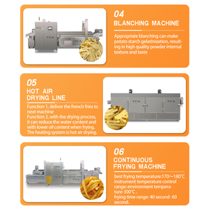 Machine à frites électrique, conduite à domicile, 100kg, 300kg, 500kg, 1000kg - Product Image 4