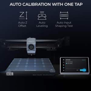 Impresora 3D Creality K1C 220X220X250 mm con Tecnología FDM, Extrusora Directa y Plataforma Caliente de Vidrio Templado - Product Image 5