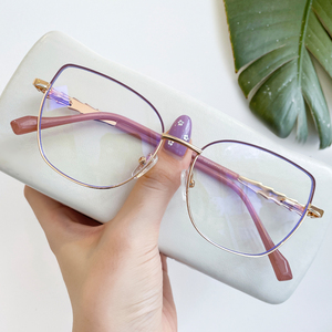 2025 New Style Brand Designer Cat Eye Optical <strong>Frames</strong> For Women Anti Blue Light Diamond Eyeglasses <strong>Frames</strong> - Product Image 2
