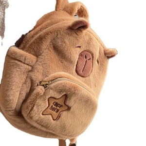 Nouveau Sac à Dos Capybara en Peluche 2025 – Adorable Sac <span class=keywords><strong>Mao</strong></span> <span class=keywords><strong>Mao</strong></span> <span class=keywords><strong>Mao</strong></span> Polyvalent pour Étudiantes, Petit Sac à Dos Dessin Animé - Product Image 5
