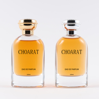 Flacons de parfum portables de luxe haut de gamme personnalisés avec col serti, 30 ml, 50 ml, 100 ml, en verre épais avec pulvérisateur à pompe
