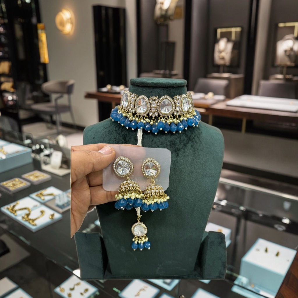 Wholesale Kundan Jewellery Elegant Indian Fashion