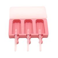 Moules à sucettes glacées en silicone sans BPA, démoulage facile, écologiques, compatibles lave-vaisselle, antiadhésifs, outils pour glaces en cubes, matériau de qualité alimentaire