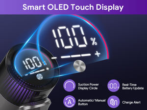 Listo para enviar S702 Aspiradora inteligente inalámbrica China Máquina de limpieza de alfombras de oficina sin bolsa para aspiradoras de mano de ingeniería - Product Image 2