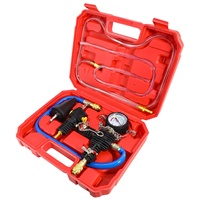 Kit de Recarga de Refrigerante con Sistema de Enfriamiento Neumático HTL, Herramienta Universal para Cambio de Anticongelante en Radiadores Automotrices