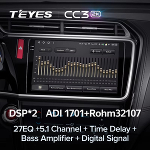 TEYES CC3 2K para Honda City 2014 - 2017 Radio de coche reproductor de vídeo Multimedia navegación estéreo GPS Android 10 No 2DIN 2 Din <span class=keywords><strong>DVD</strong></span> - Product Image 4