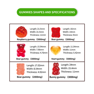 OEM Private Label 60 Gummies supportano energia di richiamo Moringa Wheatgrass Kelp miscela hawaiana clorella <span class=keywords><strong>Spirulina</strong></span> Gummies - Product Image 2