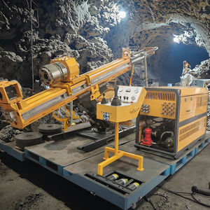 Moteur électrique de plate-forme de perceuse de noyau de tunnel entièrement hydraulique portative 24V profondeurs de 150m-1200m pour la plate-forme de forage de mine géologique - Product Image 1