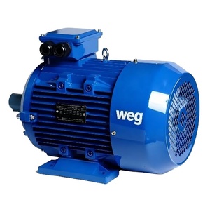 Moteur asynchrone triphasé WEG 110KW 150HP 200HP 150KW pour usage industriel, 380V 440V 50HZ/60HZ, efficacité IE3, moteur à induction - Product Image 4