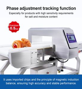 Detector de Metales Industrial con Pantalla Táctil Inteligente, Fácil de Operar, Detección Automática para Patatas y Pan, EJH-320P, Producción de Alimentos L - Product Image 1