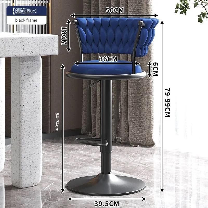 bleu foncé + cadre noir