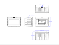 Batterie au lithium détachable de grande capacité DC12V/6A 15,6Ah pour réfrigérateurs de véhicule/réfrigérateurs d'extérieur
