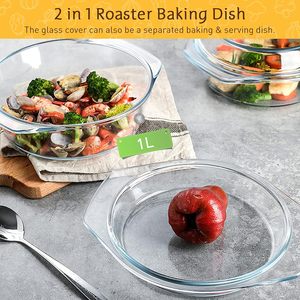 Juego de Utensilios de Cocina de Vidrio Ecológico Moderno 2025 con Material de Borosilicato de Alta Calidad - Product Image 3