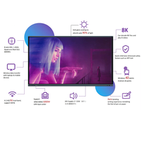 Интерактивная доска Android 16 с двойной системой Android/Windows, 4K UHD, беспроводная передача, 40-точечный ИК-сенсор, 75 дюймов, для классов