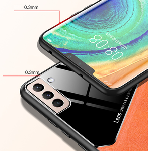 <span class=keywords><strong>Funda</strong></span> de lujo para lente de cámara, protector de piel sintética, híbrida trasera, magnética, para <span class=keywords><strong>Samsung</strong></span> Galaxy S21, S22, A52, A13 - Product Image 6