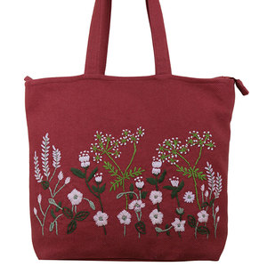 กระเป๋าโท้ทผู้หญิงแบบใหม่ทันสมัยเป็นมิตรกับสิ่งแวดล้อม  กระเป๋าผ้าแคนวาสทนทาน  กระเป๋าโท้ทสำหรับผู้หญิง 100%  กระเป๋าโท้ทสำหรับผู้หญิงเพื่อการส่งเสริมการขาย - Product Image 2