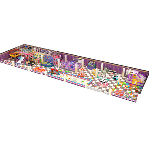 Aire de jeux intérieure commerciale personnalisée, maison interactive de simulation, équipement de jeux intérieur, zone de jeux intérieure avec trampoline - Product Image 4