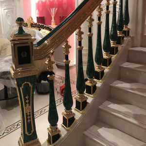 Le garde-corps en aluminium d'art d'escalier en aluminium le plus vendu au Moyen-Orient. Garde-corps en cuivre. Main courante en cuivre - Product Image 1