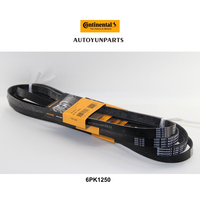 Courroie Continental 6PK1250 pour CHRYSLER FORD OPEL VOLVO 4861733AC 7M5Q6C301DA 97385845 30777807