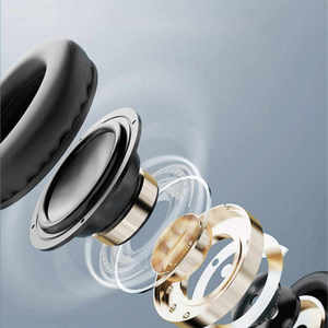 Nouveaux écouteurs Bluetooth sans fil et filaires supra-auriculaires avec fente pour carte TF, aspect simple et élégant, petit format - Product Image 5