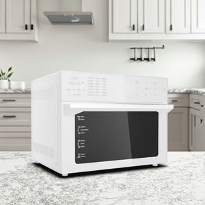 หม้อทอดไร้น้ำมันไฟฟ้าสแตนเลส 31 ลิตร พร้อมโปรแกรมตั้งค่า 18 แบบอเนกประสงค์ สำหรับทำอาหารฟิลิปปินส์ อะโดโบ ไก่ทอดไทย (ได้รับการรับรองมาตรฐาน CE) - Product Image 2