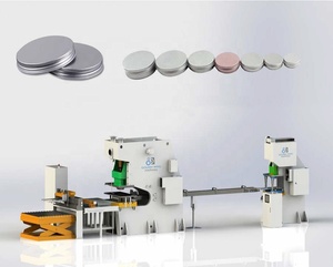 Machine automatique de fabrication de bouchons à vis en aluminium Ligne de production de bouchons à anneau de traction Ropp - Product Image 1