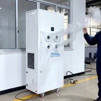 Aire Acondicionado Industrial de Pie para Espacios Industriales, 11.7KW, Enfriador Localizado para Fábricas y Talleres, 3500m³/h, R410A, OEM ODM, Bajo Consumo