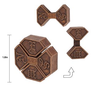 Rompecabezas Metálicos para Niños y <span class=keywords><strong>Adultos</strong></span>, 3 Piezas, Rompecabezas <span class=keywords><strong>de</strong></span> Encaje, Prueba <span class=keywords><strong>de</strong></span> Lógica e Inteligencia, Juguete Educativo <span class=keywords><strong>de</strong></span> Desenredado - Product Image 3